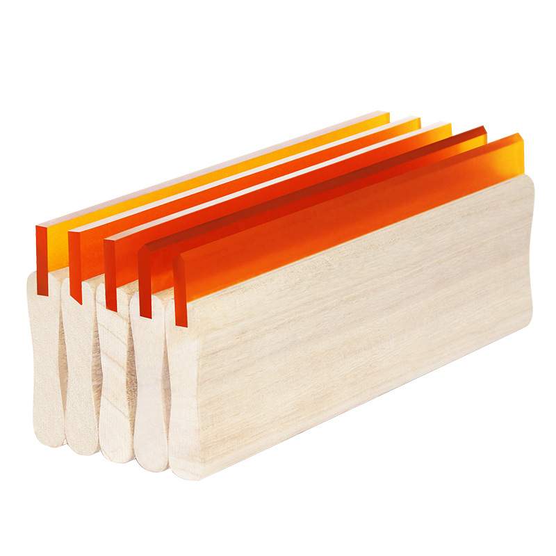 Wooden Handle Silk-print Squeegee